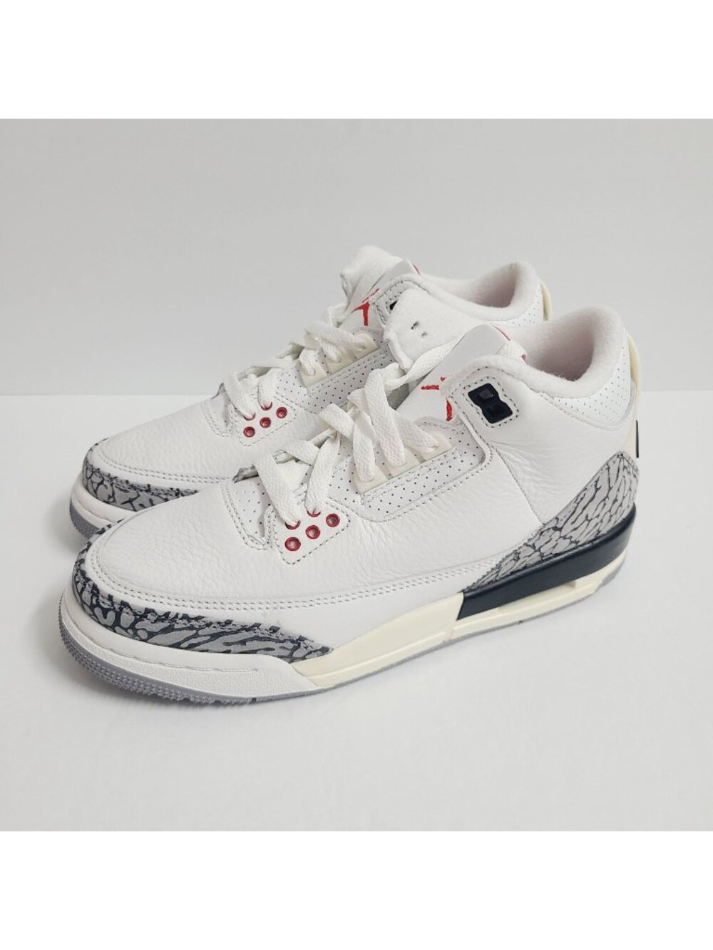 Nike Air Jordan 3 Reimagined GS Shoes DM0967-100 Size 6 Youth White B Grade #2
